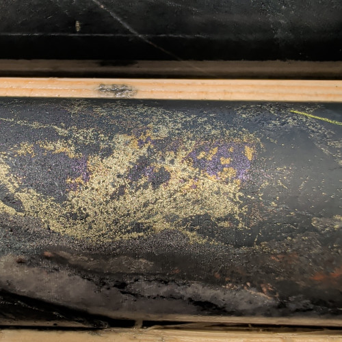 1.44% Cu, 0.145 g/t Au, 12 g/t Ag from 297.6 m to 298 m