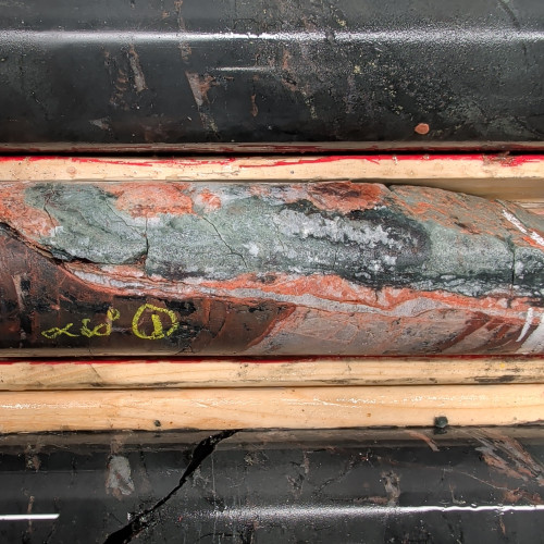 1.15% CuEq, 0.24% Cu, 0.03 g/t Au, 1.2 g/t Ag, 1700 Mo_ppm from 399.90m to 400.00m