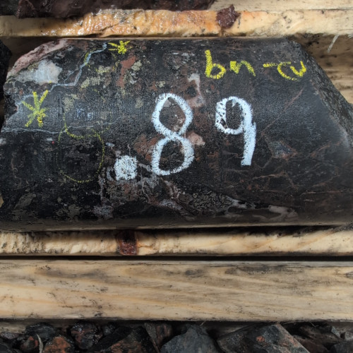 1.22% CuEq, 1.01% Cu, 18 Mo_ppm, 0.085 g/t Au, from 197.5m to 198m