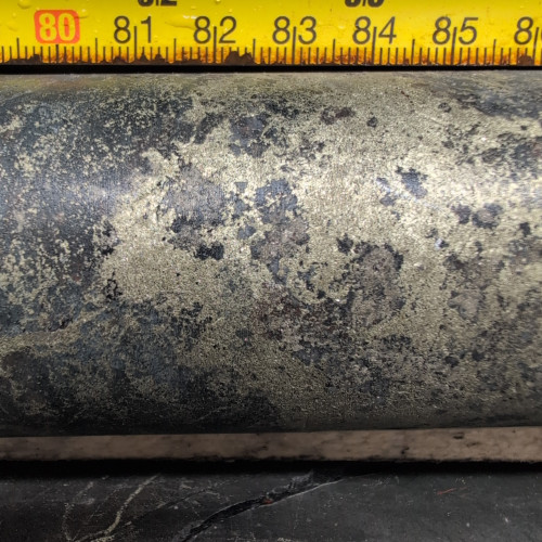 4.75% CuEq, 4.29% Cu, 36 Mo_ppm, 0.184 g/t Au, 25.3 g/t Ag, from 233.7m to 234.05m