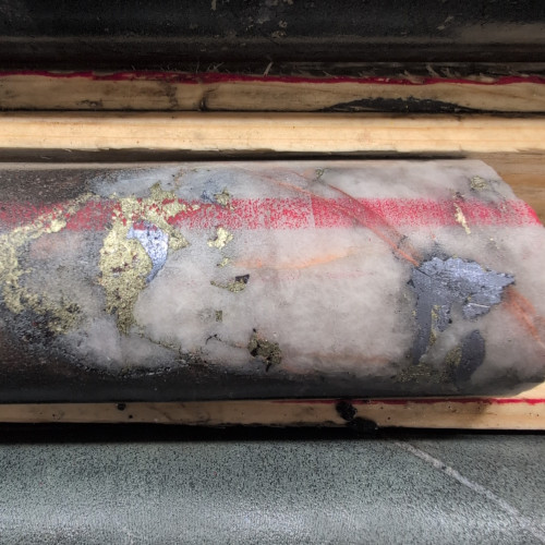 8.5% CuEq, 2.97% Cu, 6700 Mo_ppm, 1.72 g/t Au, 51.4 g/t Ag, from 287.74m to 288.41m